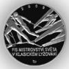 Mince 200Kč FIS Mistrovství světa v klasickém lyžování PROOF, stříbrná pamětní
