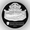Mince 20Euro Pamiatková rezervácia Trnava PROOF, stříbrná pamětní