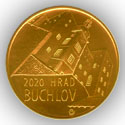 Mince 5000Kč Hrad Buchlov BJ, Zlaté mince