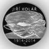 Mince 500Kč 100. výročí narození Jiří Kolář PROOF, stříbrná pamětní