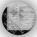 Mince 500Kč 100. Zahájení vydávání československých platidel PROOF, stříbrná pamětní