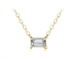 Pozlacený náhrdelník LUCIA  Ag 925/1000