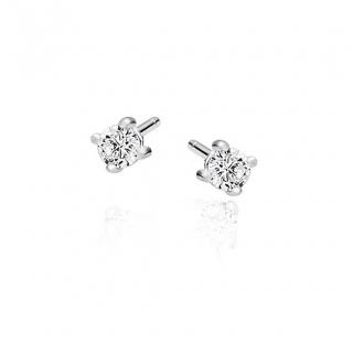 Stříbrné náušnice JOANNA 3 mm  Ag 925/1000