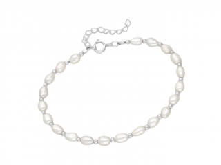Stříbrný náramek PERLA 4 mm  Ag 925/1000