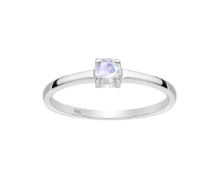 Stříbrný prsten La Precia s Měsíčním kamenem  Ag 925/1000 10/62