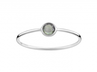 Stříbrný prsten LARI Labradorit  Ag 925/1000 6/52