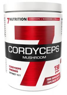 7NUTRITION Cordyceps Mushroom 150 g Varianta: extrakt z houby Housenice čínské