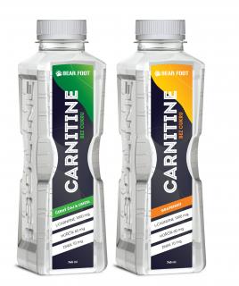 Bear Foot Carnitine 1000 mg Zero Sugar 765 ml, sportovní nápoj s l-karnitinem bez cukru Varianta: Čaj - Limetka