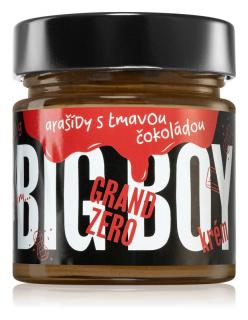BIG BOY® Grand Zero tmavé - Arašídový krém s tmavou čokoládou