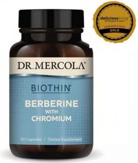 Biothin Berberine s Chrómem, 30 kapslí