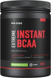 Body Attack Extreme Instant BCAA 2:1:1, prášková forma BCAA s vysokým obsahem aminokyselin Varianta: Blackberry