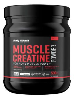 Body Attack Muscle Creatine Powder 500g g Varianta: kreatin monohydrát v práškové formě v kvalitě Creapure
