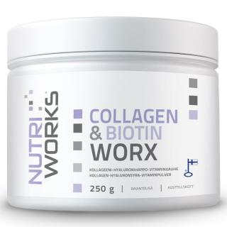 Collagen & Biotin Worx 250g - NutriWorks