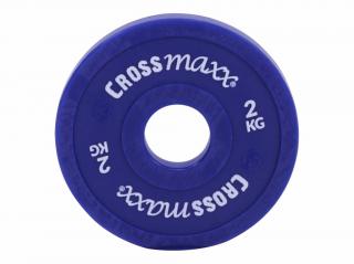 Elitní malé olympijské kotouče barevné, Crossmaxx Váha: 2 kg