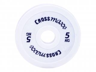 Elitní malé olympijské kotouče barevné, Crossmaxx Váha: 5 kg