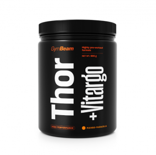 EXP 5/2024 Předtréninkový stimulant Thor Fuel + Vitargo 600 g - GymBeam Příchuť: Mango - marakuja