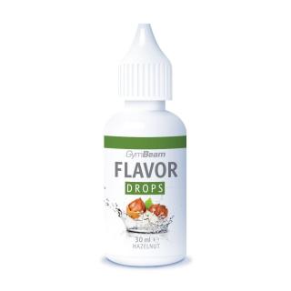 Flavor Drops 30 ml - GymBeam Množství: 30ml, Příchuť: Lískový ořech