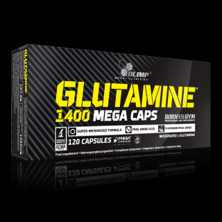 Glutamine Mega Caps, Olimp Varianta: 120 kapslí