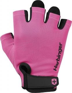 Harbinger Power 2.0 Pink, unisex fitness rukavice Varianta: Velikost XS