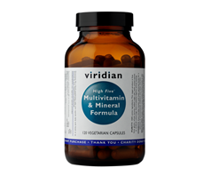 High Five Multivitamin & Mineral Formula - Viridian Množství: 120 kapslí