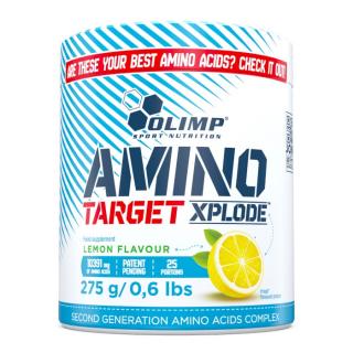 Olimp Amino Target Xplode 275 g, směs 20 aminokyselin v sypké formě Varianta: Lemon