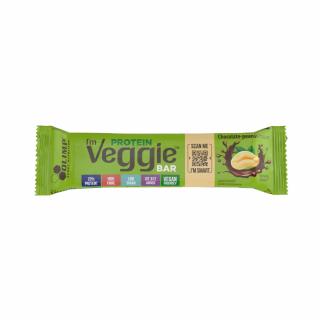 Olimp I´m Veggie Bar 50g, proteinová tyčinka vhodná i pro vegany Varianta: Čokoláda - Arašídy