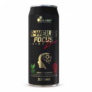 Olimp R-Weiler Focus Drink Zero 330 ml, sycený nápoj pro zlepšení kognitivních funkcí a koncentrace Varianta: Energy