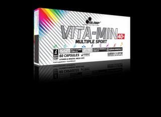 OLIMP VITA-MIN 40+ MULTIPLE SPORT 60 kapslí komplex vitamínů Varianta: minerálů a rostlinných extraktů pro lidi nad 40 let