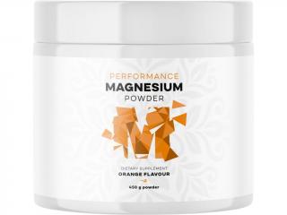 Performance Magnesium Powder Pomeranč (hořčík bisglycinát), 450 g