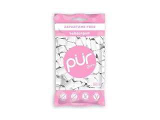 Přírodní žvýkačky bez aspartamu a cukru - Bubblegum | PÜR Množství: 55 ks