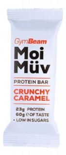 Proteinová tyčinka MoiMüv - GymBeam EXP.1/23 Množství: 24 x 60 g, Příchuť: Křupavý karamel