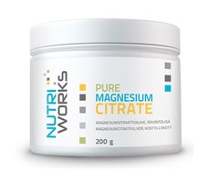 Pure Magnesium Citrate 200g - NutriWorks