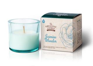 The Greatest Candle Vonná svíčka ve skle (75 g) - jasmínový zázrak