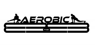 Věšák na medaile AEROBIC - kovové