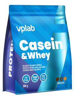 VPLab Casein & Whey 500, micelární kasein a syrovátkový koncentrát Varianta: Čokoláda