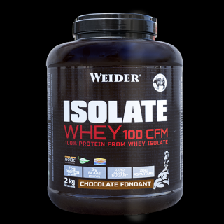 Weider Isolate Whey 100 CFM 100%, syrovátkový isolát, 2kg Varianta: Čokoládový fondán