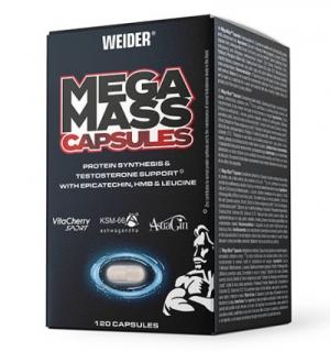 Weider Mega Mass Capsules 120 cps Varianta: anabolická směs pro tvorbu svalové hmoty