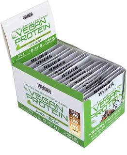 Weider Vegan Protein 30g sáček, bílkovinný izolát z extraktu hrachu a rýže Varianta: Iced coffee