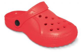 Befado dětské pantofle EVA -  kroksy  červené Velikost: 33