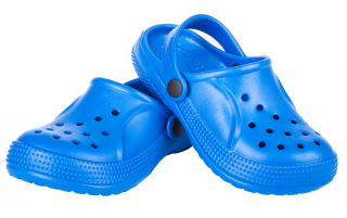 Befado dětské pantofle EVA -  kroksy  královská modrá Velikost: 25