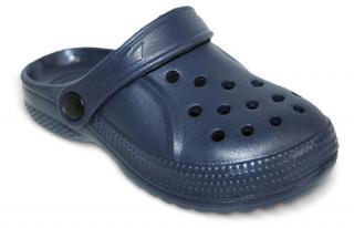 Befado dětské pantofle EVA -  kroksy  tmavá modrá Velikost: 33
