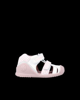 Biomecanics ® dívčí sandálky Biogateo Blanco 242107-B Velikost: 22