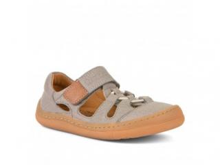 Froddo barefoot sandálky G3150217-8 Light grey Velikost: 28