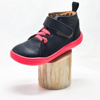 Pegres Skinny barefoot SBF62F černá/růžová Velikost: 27