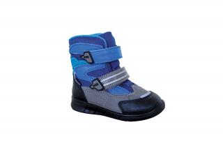 Protetika chlapecká zimní obuv MARON blue PRO-tex Velikost: 35
