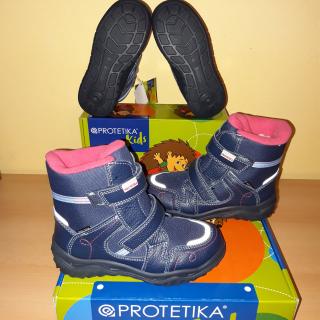 Protetika dívčí zimní obuv Deneris Navy PRO-tex Velikost: 31