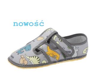 RAWEKS barefoot přezůvky/bačkory Zuzia 11B DINO Velikost: 25