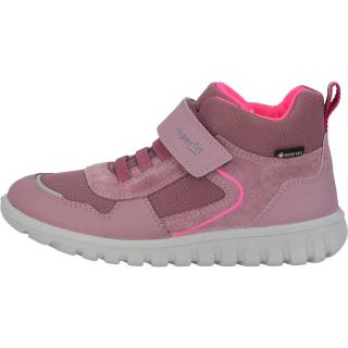 Superfit celoroční obuv Sport 7 mini GORE-TEX® Lila/pink 1-006188-8510 Velikost: 27