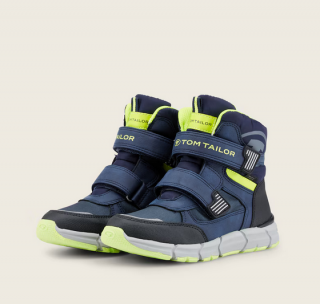 Tom Tailor zimní obuv s TEX mebránou Denim Lime 637025 Velikost: 27