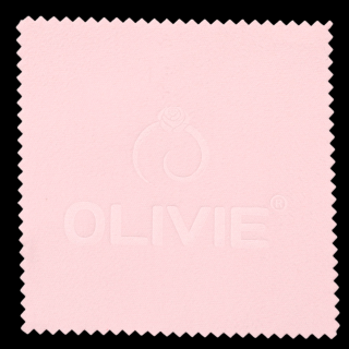 OLIVIE Růžová čisticí utěrka - hadřík na stříbro 7131